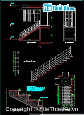 cầu thang,thi công cầu thang,thi công,Bản vẽ,Bản vẽ autocad,cầu thang đẹp